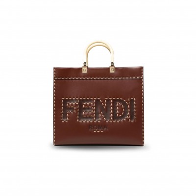 FENDI SUNSHINE SHOPPER TOTE LEATHER MEDIUM (36*30*15cm) 